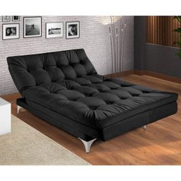 Sofá Cama 3 Lugares Versátil - 1 Sofá Cama 3 Lugares Versátil - 1