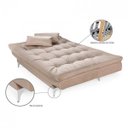 Ver imagem 5 de Sofá Cama 3 Lugares Versátil 