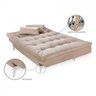 Sofá Cama 3 Lugares Versátil  - 5