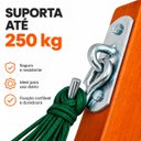 Ver imagem 7 de Suporte de Madeira com Rede de Descanso Verde