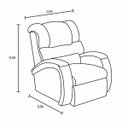 Ver imagem 5 de Poltrona do Papai Reclinável Imperial 