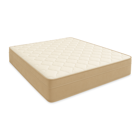 Colchão Molas Bonnel 128x188x24 - Lateral Bege Premium