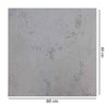 Piso Atérmico Eroso - Strutturare Eroso 100x100 Gelo 80x80 - 2