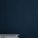 Ver imagem 7 de Kit 3 Poltronas Decorativa para Sala de Estar Cecília Suede Azul Marinho - Montanaris Decor Md Monta