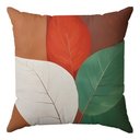 Ver imagem 3 de Kit 3 Capas de Almofadas Folhas 10 45x45 - Id Decor