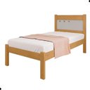 Ver imagem 2 de Cama de Solteiro Monte da Serra Naturalle Off White MDF Framar