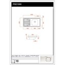 Ver imagem 2 de Pia Inox Fabrinox PSD1000D 100x52cm, cuba direita, kit completo