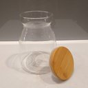 Ver imagem 5 de Pote Hermético de Borossilicato 1,1L Transparente 15x8x8cm Mantimentos Cozinha