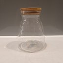 Ver imagem 2 de Pote Hermético de Borossilicato 1,1L Transparente 15x8x8cm Mantimentos Cozinha