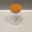 Ver imagem 3 de Pote Hermético de Borossilicato 1,1L Transparente 15x8x8cm Mantimentos Cozinha