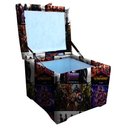 Ver imagem 1 de Puff Dado Bau Angel Guarda Volumes 45x45x45 Cm - Cinema Vingadores Avenger