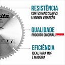 Ver imagem 2 de Disco de Serra Tct 185x20mm 60 Dentes - D-81991 - Makita Disco de Serra Tct 185x20mm 60 Dentes D-819