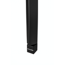 Ver imagem 4 de Torneira para Banheiro de Teto | Inox 100% | Preto | 1,30m