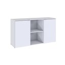 Ver imagem 1 de Armário Baixo com 02 Portas e Nicho 75x135x42cm Wlab135 Branco Chess