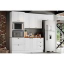 Ver imagem 1 de Kit Cozinha Modulada 5 Peças Americana 2 Aéreos + 1 Balcão + 1 Paneleiro + 1 Complemento Cz129