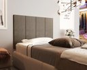 Ver imagem 2 de Cabeceira Cama Solteiro 0,90 Million Marrom