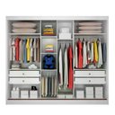 Ver imagem 3 de Guarda Roupa Sollo 3 Portas 4 Gavetas Cor:branco