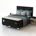 Ver imagem 7 de Conjunto Box King Mola Ensacada Probel Munique (193x203x56cm)