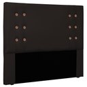 Ver imagem 1 de Cabeceira Estofada Box Casal Queen Size 160cm Marrom