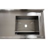 Pia Aço Inox Industrial 130x60x90 Cm Cuba Direita Nortinox - 6