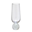 Ver imagem 2 de Kit 06 Taças Champanhe de Vidro Base Esfera Transparente 260ml 17cm 17163-Pl