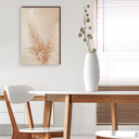 Ver imagem 2 de Quadro Decorativo Folhagem Capim Dos Pampas 40x60 Nude MDF