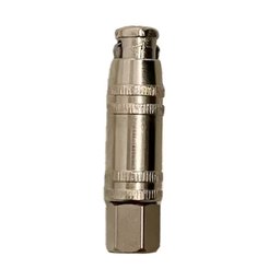 Bico de Encher Pneu C/ Trava Rosca Fêmea 1/4" C/ Retenção Ar - 4