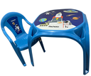 Ver imagem 2 de Mesa Infantil Azul + 01 Cadeira Infantil Rischioto Kit