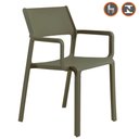 Ver imagem 1 de Cadeira Santorini - Verde Musgo fratini