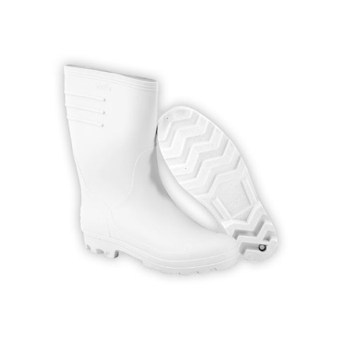Bota de Pvc Vonder Cano Médio sem Forro Branca