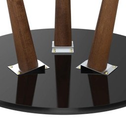 Mesa Lateral Retrô Legs Patrimar Móveis - 4