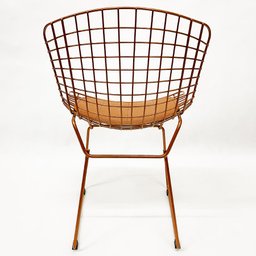 Kit 4 Cadeiras para cozinha BERTOIA cobre - Direto de Fábrica - 5