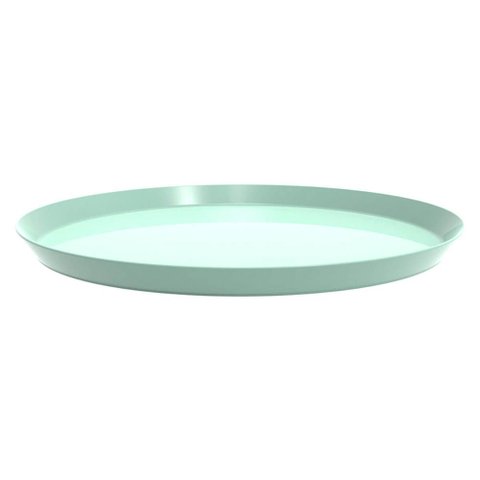 Bandeja Redonda 34cm Verde Menta Servir Bubble Crippa Restaurante Bar