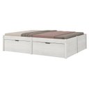 Ver imagem 2 de Cama Casal com 4 Gavetas Madeira Maciça Beauty