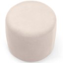 Ver imagem 2 de Puff Redondo 50cm Sala de Estar Living Coliseu W01 Suede Bege - Lyam Decor