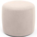 Ver imagem 7 de Puff Redondo 50cm Sala de Estar Living Coliseu W01 Suede Bege - Lyam Decor