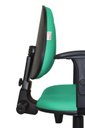 Ver imagem 3 de Cadeira Giratoria Zeus Executiva Back System - Couro Sintetico Corano - Turquesa