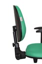 Ver imagem 5 de Cadeira Giratoria Zeus Executiva Back System - Couro Sintetico Corano - Turquesa