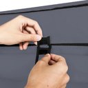 Ver imagem 5 de Guarda Roupa Armario Portatil Cabideiro Organizador Cinza