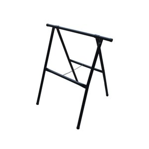 Kit 2 Cavaletes em Ferro Preto- 80 X 60