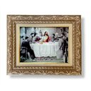 Ver imagem 1 de Quadro Parede Santa Ceia 12 Apostolos Imagem Resinada 57x47