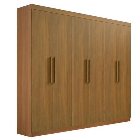 Guarda Roupa Casal 6 Portas 4 Gavetas - Leblon-cinamomo - Móveis D'doro