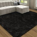 Ver imagem 3 de Tapete de Sala Peludo Belmont Preto 50 x 80cm - São Carlos
