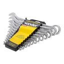 Ver imagem 1 de Kit Jogo De Chaves Combinadas Vonder Aço Cromo Vanadio Profissional 12 Peças 6mm a 32mm