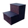Escada Pet em Suede escadinha para cão e gato:PRETO - 1