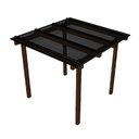 Ver imagem 1 de Kit Policarbonato Fume 6mm 2,00m X 3,00m - Perfis Naturais