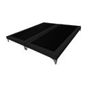 Ver imagem 2 de Cama Montessoriana Adulto Oriental Premium Casal Veludo Preto