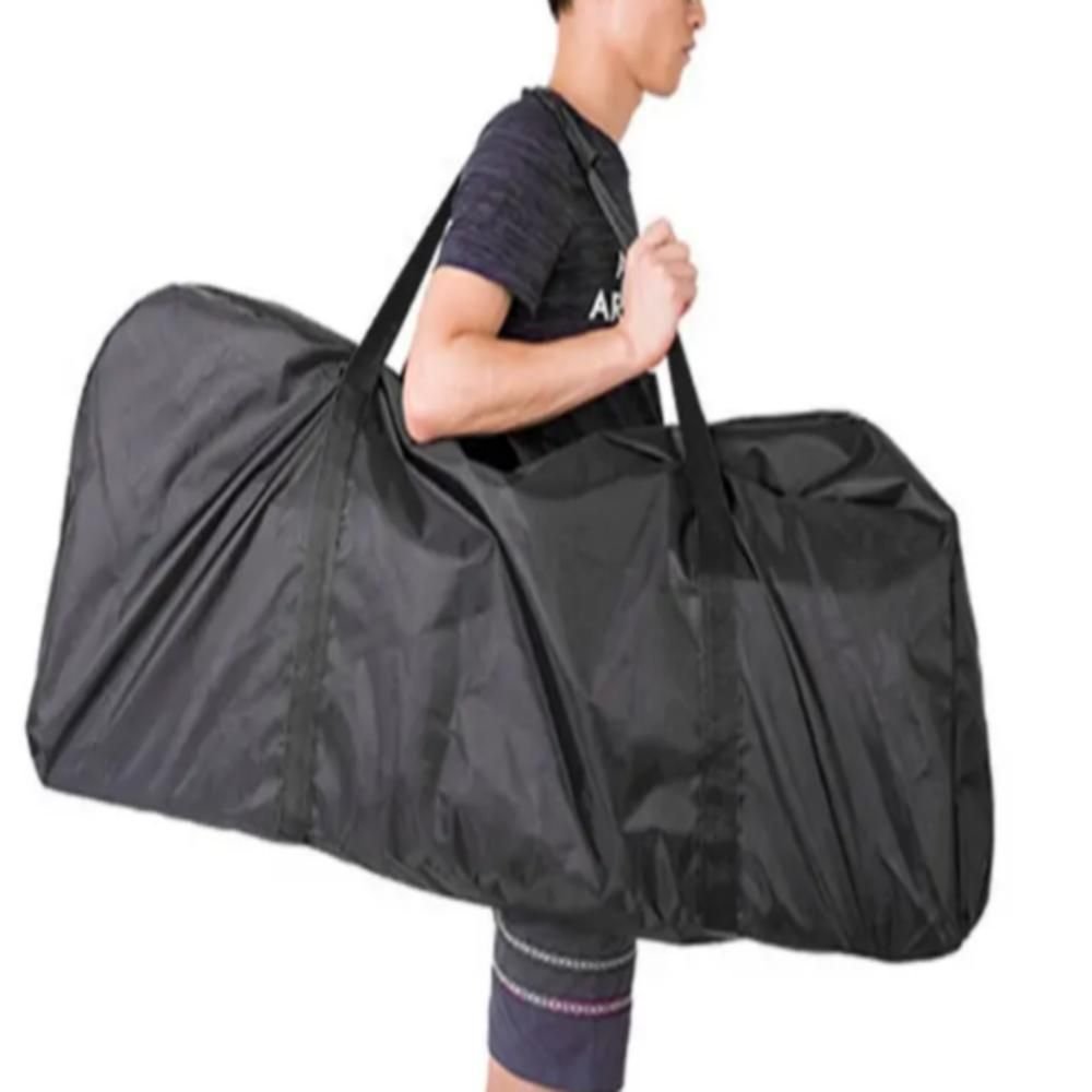 Bolsa Mala Gigante Sacola Mudanca Sacoleira Compras com Alça e Ziper Preta - 1