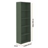 Estante Para Livros E Decoração Com 5 Nichos Multy Artely Menta - 3