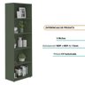 Estante Para Livros E Decoração Com 5 Nichos Multy Artely Menta - 5